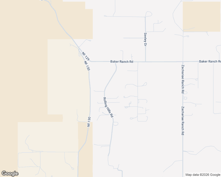 map of restaurants, bars, coffee shops, grocery stores, and more near 209 Rolling Hills Road in Young