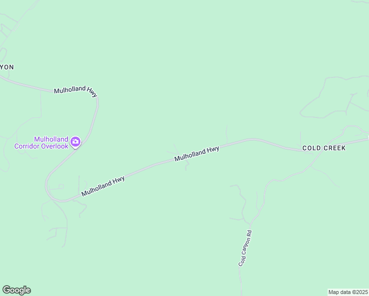 map of restaurants, bars, coffee shops, grocery stores, and more near 25613 Mulholland Highway in Calabasas