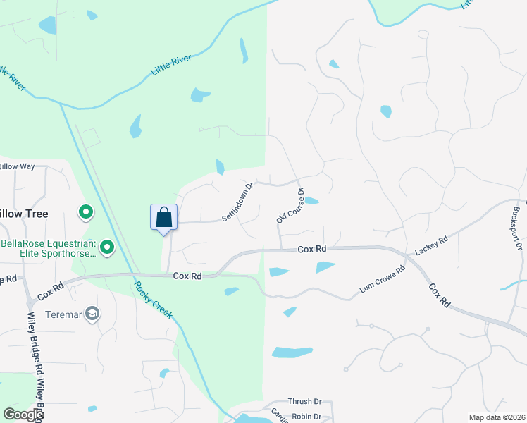 map of restaurants, bars, coffee shops, grocery stores, and more near 140 Fieldgate Court in Roswell