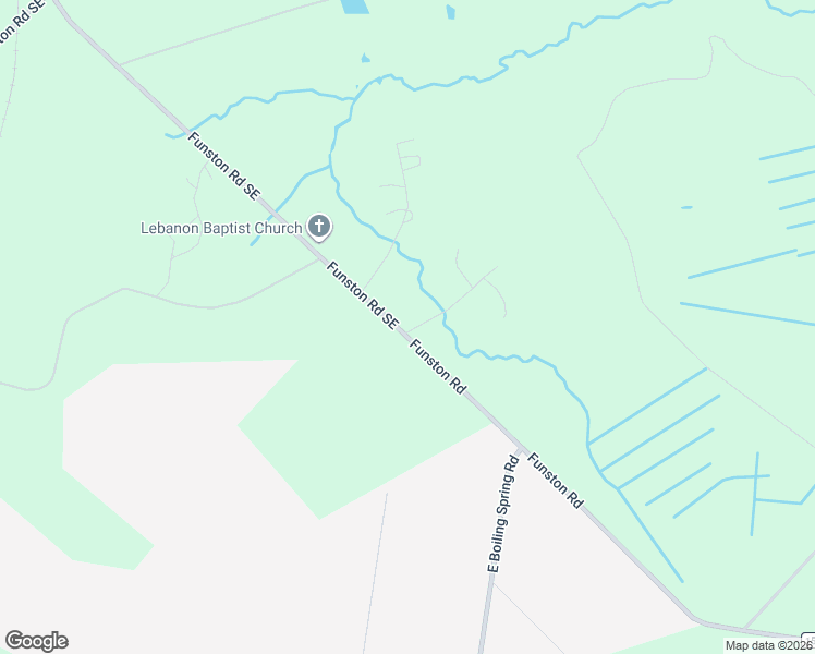 map of restaurants, bars, coffee shops, grocery stores, and more near 7749 Funston Road Southeast in Winnabow
