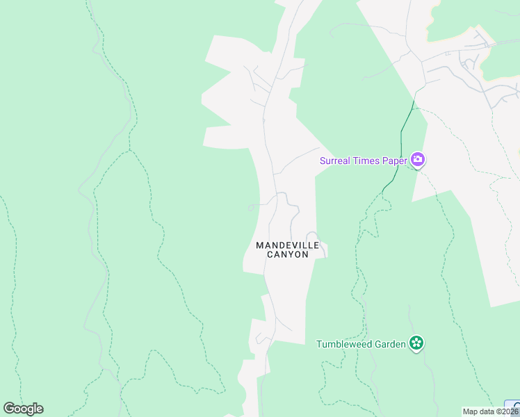 map of restaurants, bars, coffee shops, grocery stores, and more near 3039 Mandeville Canyon Road in Los Angeles