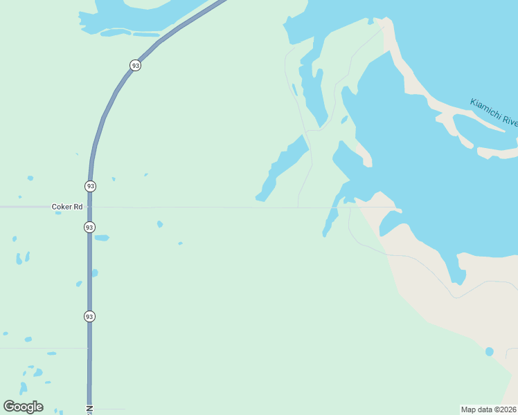 map of restaurants, bars, coffee shops, grocery stores, and more near Griffen Road in Choctaw County