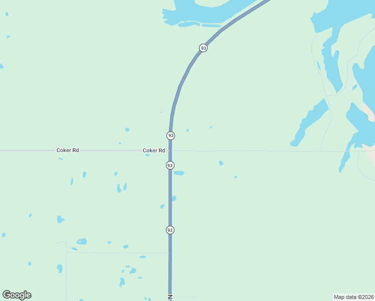 map of restaurants, bars, coffee shops, grocery stores, and more near Griffen Road in Hugo