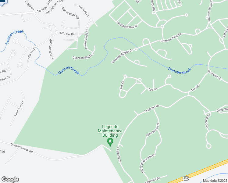 map of restaurants, bars, coffee shops, grocery stores, and more near 1930 Tee Drive in Braselton
