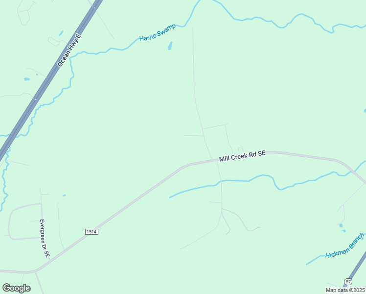 map of restaurants, bars, coffee shops, grocery stores, and more near 471 Harris Swamp Road Southeast in Bolivia