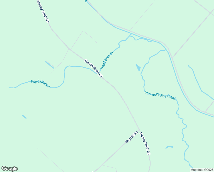 map of restaurants, bars, coffee shops, grocery stores, and more near 2188 Manley Smith Road in Nakina
