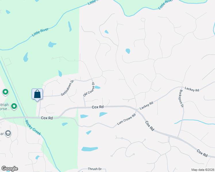 map of restaurants, bars, coffee shops, grocery stores, and more near 310 Crosshill Drive in Roswell