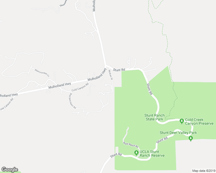 map of restaurants, bars, coffee shops, grocery stores, and more near 2121 McKain Street in Calabasas