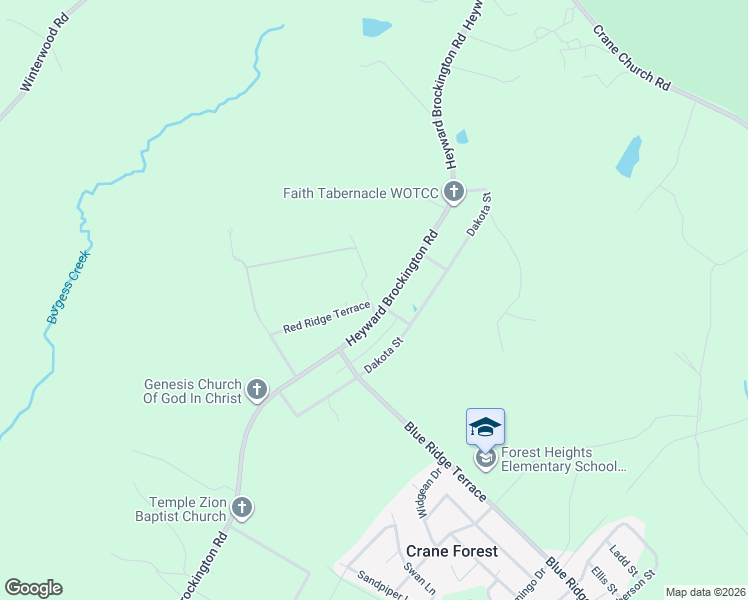 map of restaurants, bars, coffee shops, grocery stores, and more near 1501 Heyward Brockington Road in Columbia