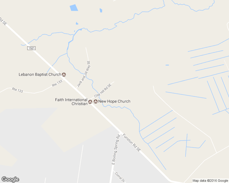 map of restaurants, bars, coffee shops, grocery stores, and more near 7688 Clay Hill Road Southeast in Winnabow