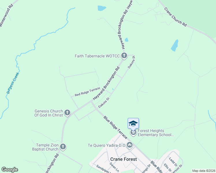 map of restaurants, bars, coffee shops, grocery stores, and more near 1501 Heyward Brockington Road in Columbia