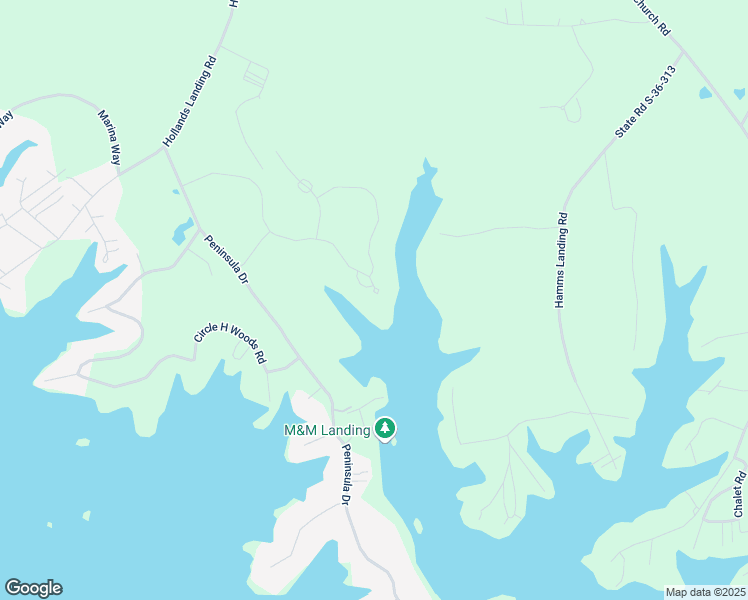 map of restaurants, bars, coffee shops, grocery stores, and more near 500 Club Drive in Prosperity