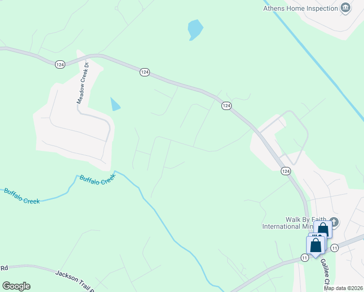 map of restaurants, bars, coffee shops, grocery stores, and more near 395 Bullock Pass in Jackson County