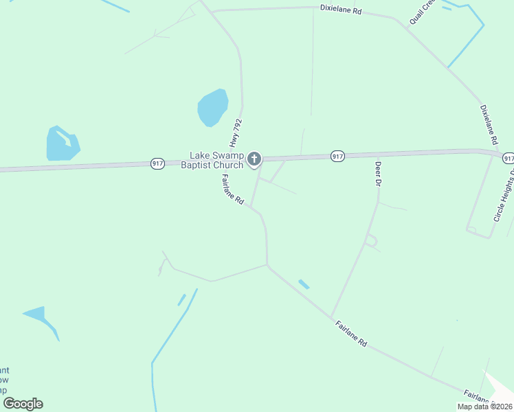 map of restaurants, bars, coffee shops, grocery stores, and more near 4093 Fairlane Road in Loris