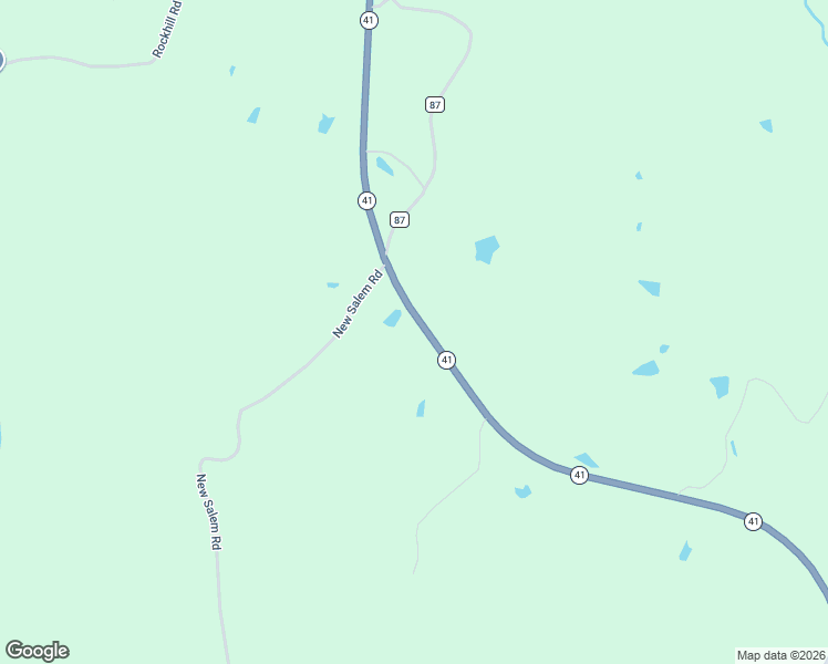 map of restaurants, bars, coffee shops, grocery stores, and more near 11534 Mississippi 41 in Pontotoc