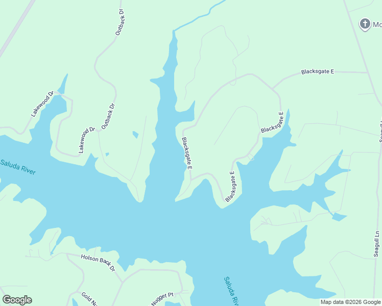 map of restaurants, bars, coffee shops, grocery stores, and more near 1213 Blacksgate East in Prosperity