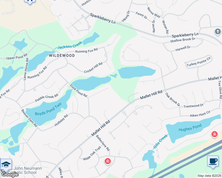 map of restaurants, bars, coffee shops, grocery stores, and more near 129 Dibble Lane in Columbia