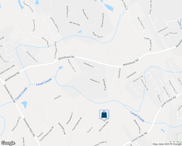 map of restaurants, bars, coffee shops, grocery stores, and more near 5066 Edinborough Place in Sugar Hill