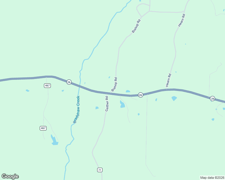 map of restaurants, bars, coffee shops, grocery stores, and more near 19 Bishop Road in Arkadelphia