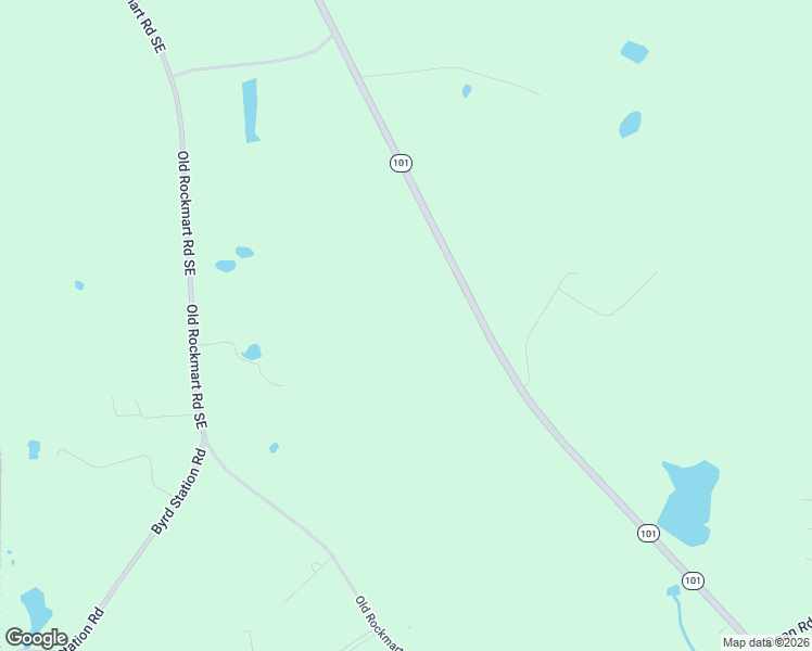 map of restaurants, bars, coffee shops, grocery stores, and more near 6792 Rockmart Road Southeast in Silver Creek