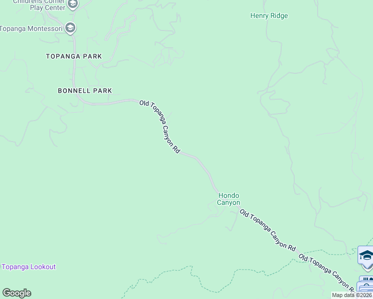 map of restaurants, bars, coffee shops, grocery stores, and more near 860 Old Topanga Canyon Road in Los Angeles County