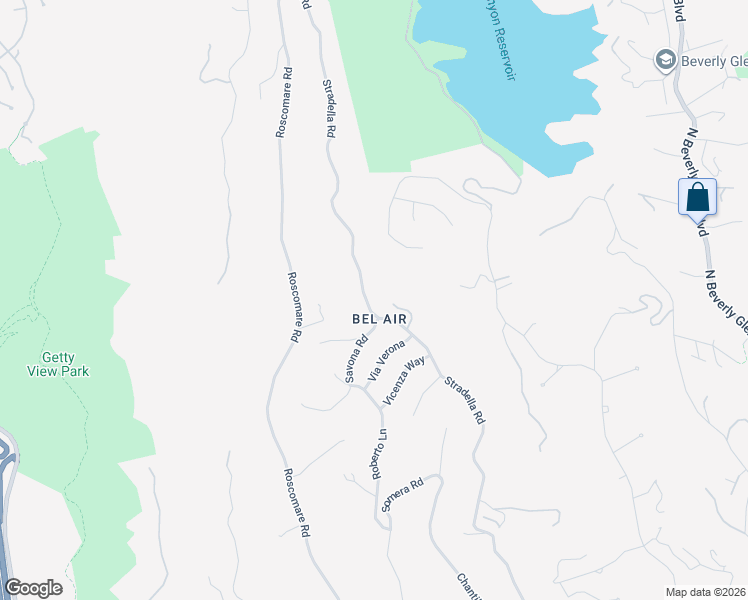 map of restaurants, bars, coffee shops, grocery stores, and more near 1632 Stradella Road in Los Angeles