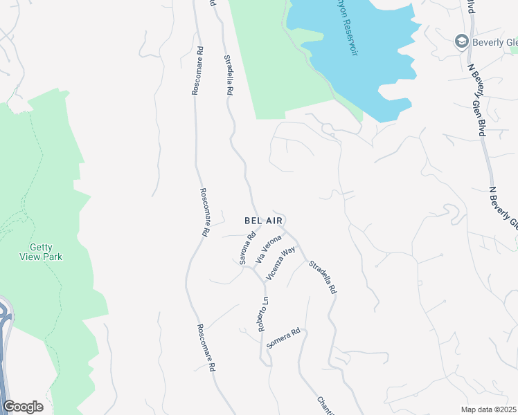 map of restaurants, bars, coffee shops, grocery stores, and more near 1632 Stradella Road in Los Angeles