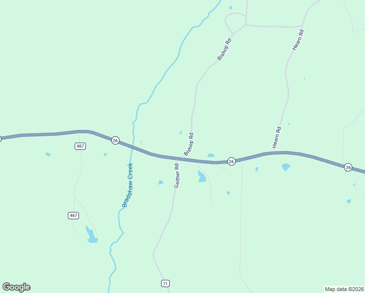 map of restaurants, bars, coffee shops, grocery stores, and more near 19 Bishop Road in Arkadelphia