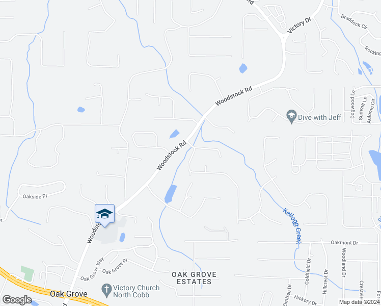 map of restaurants, bars, coffee shops, grocery stores, and more near 202 Sable Trace Drive in Acworth