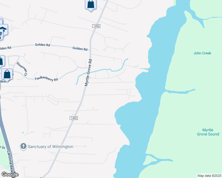 map of restaurants, bars, coffee shops, grocery stores, and more near 207 Williams Road in Wilmington