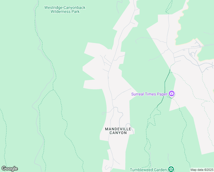 map of restaurants, bars, coffee shops, grocery stores, and more near 3265 Mandeville Canyon Road in Los Angeles