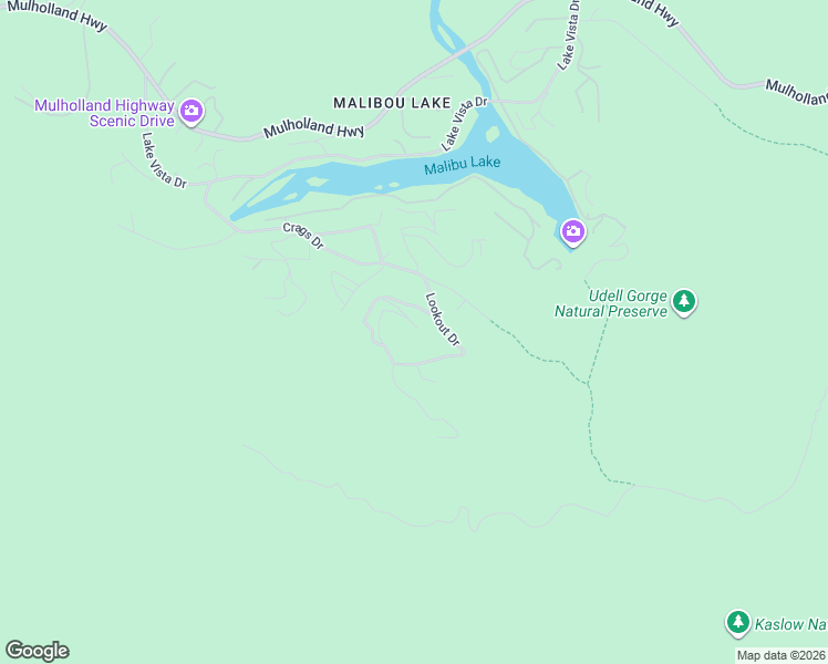 map of restaurants, bars, coffee shops, grocery stores, and more near 1561 Lookout Drive in Agoura Hills