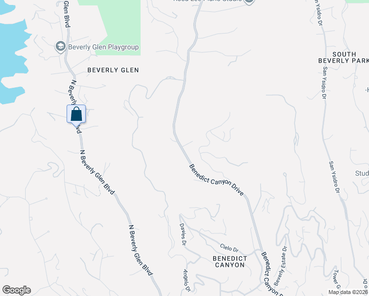 map of restaurants, bars, coffee shops, grocery stores, and more near 1727 Decamp Drive in Beverly Hills