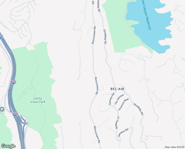 map of restaurants, bars, coffee shops, grocery stores, and more near 1813 Roscomare Road in Los Angeles