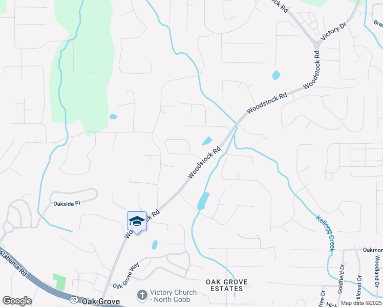 map of restaurants, bars, coffee shops, grocery stores, and more near in Acworth