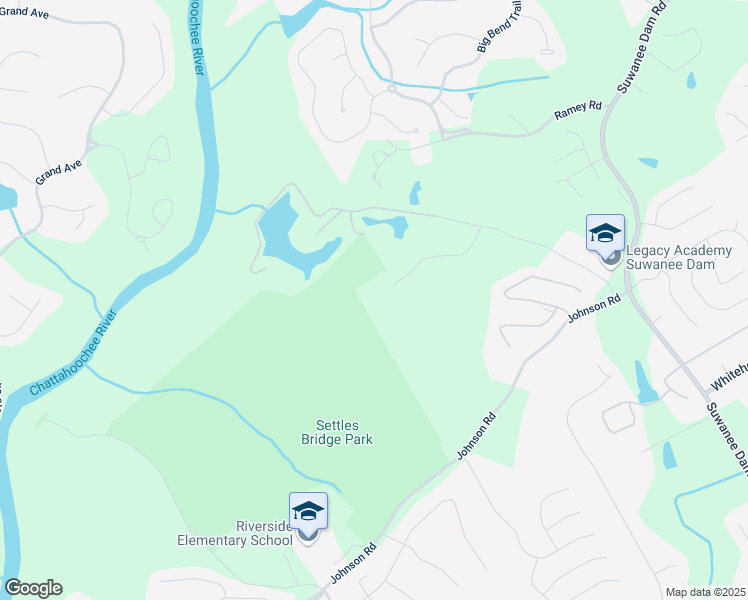 map of restaurants, bars, coffee shops, grocery stores, and more near 5649 Kennedy Road in Suwanee