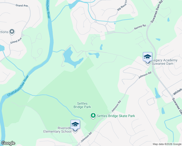 map of restaurants, bars, coffee shops, grocery stores, and more near 5649 Kennedy Road in Suwanee