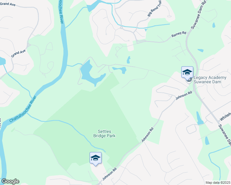 map of restaurants, bars, coffee shops, grocery stores, and more near 5649 Kennedy Road in Suwanee