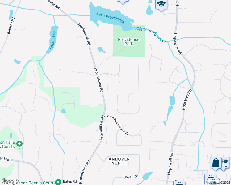 map of restaurants, bars, coffee shops, grocery stores, and more near 65 Oakhurst Leaf Drive in Alpharetta