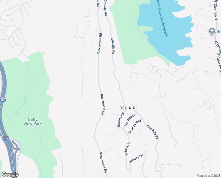 map of restaurants, bars, coffee shops, grocery stores, and more near 1939 Stradella Road in Los Angeles