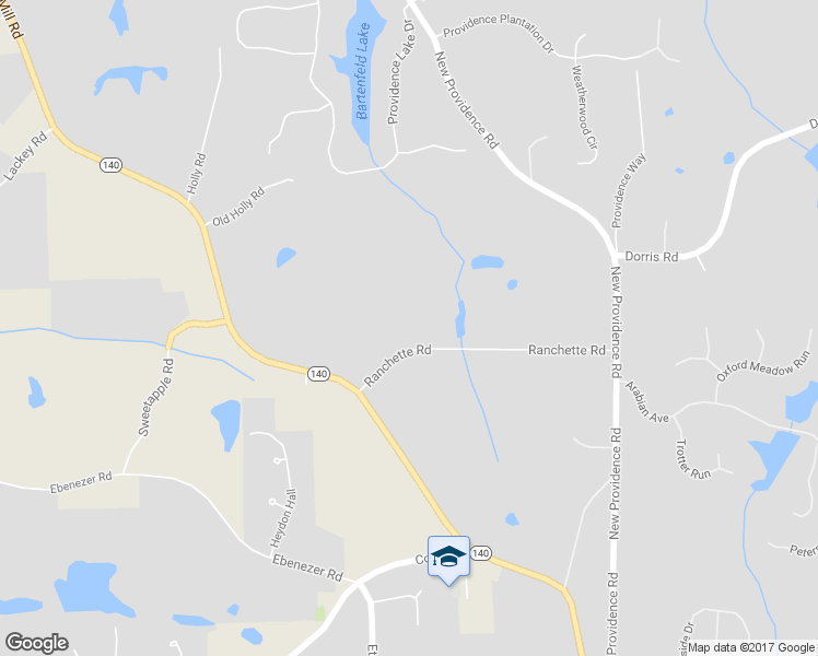 map of restaurants, bars, coffee shops, grocery stores, and more near 275 Ranchette Road in Alpharetta