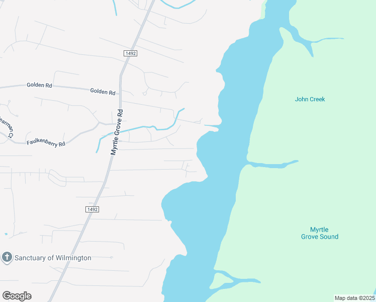 map of restaurants, bars, coffee shops, grocery stores, and more near 1652 Sand Bar Lane in Wilmington