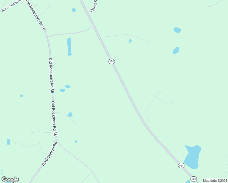 map of restaurants, bars, coffee shops, grocery stores, and more near 6792 Rockmart Road Southeast in Silver Creek