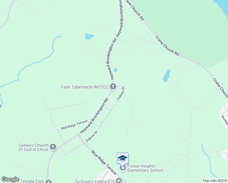 map of restaurants, bars, coffee shops, grocery stores, and more near 1630 Heyward Brockington Road in Columbia