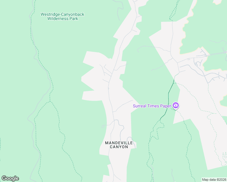 map of restaurants, bars, coffee shops, grocery stores, and more near 3256 Mandeville Canyon Road in Los Angeles