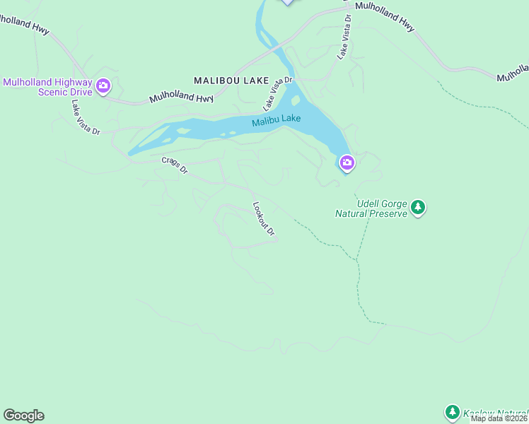 map of restaurants, bars, coffee shops, grocery stores, and more near 1814 Lookout Drive in Agoura Hills