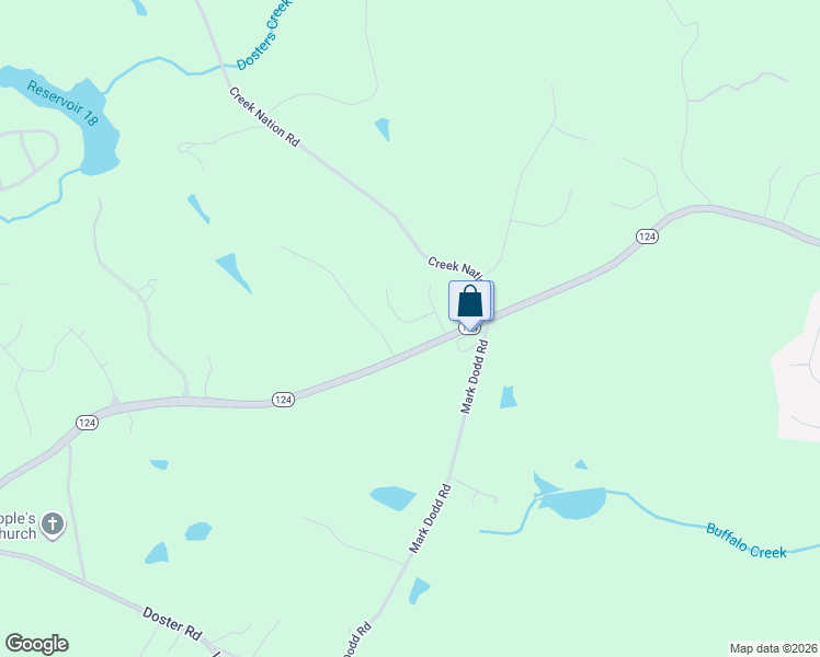 map of restaurants, bars, coffee shops, grocery stores, and more near 63 Savannah Lane in Jefferson