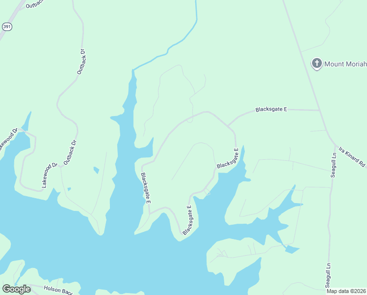 map of restaurants, bars, coffee shops, grocery stores, and more near 240 Gravel Road in Prosperity