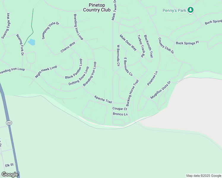 map of restaurants, bars, coffee shops, grocery stores, and more near 5480 Apache Trail in Navajo County