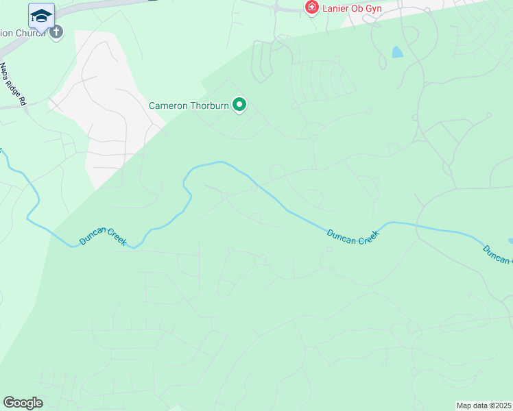 map of restaurants, bars, coffee shops, grocery stores, and more near 5832 Lula Bridge Lane in Braselton